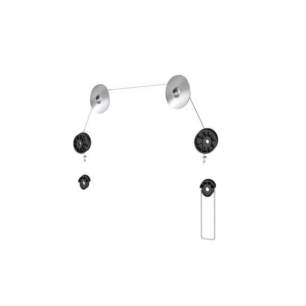 Neomounts by Newstar PLASMA-W800 televizoriaus laikiklis 139,7 cm (55") Juoda
