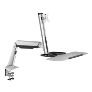 LOGILINK BP0040 - Sit-stand workstation monitor desk mount.13-32. max. 8 kg