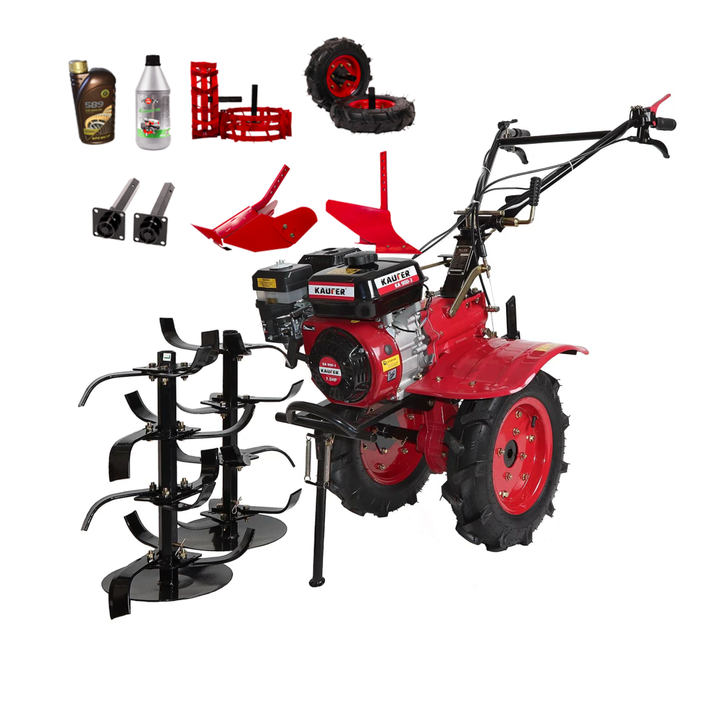 Motoblokas - Kultivatorius RIDER R-900/3 Pilnas komplektas + Dovana KD10525 24 Eur vertės
