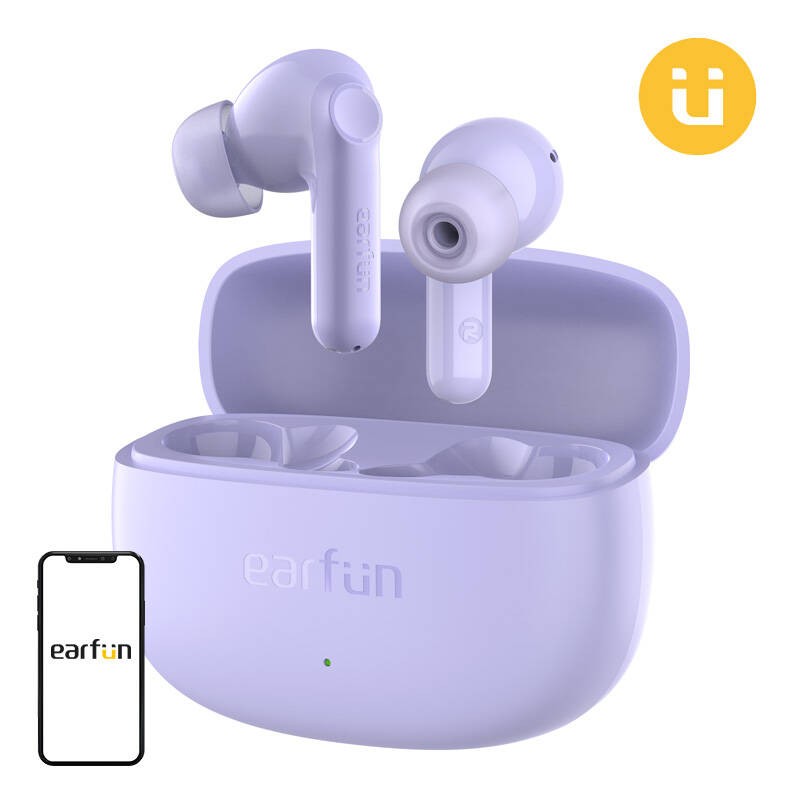 "TWS EarFun Air life" ausinės (violetinės)