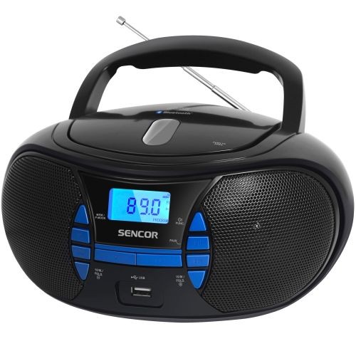 "Sencor SPT 2700BK" CD-BT-MP3-USB-AUX Boombox