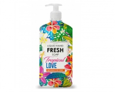 Skystas muilas Fresh Tropical Love 1l SK5999