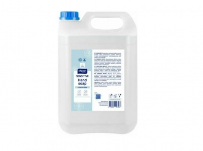 Skystas bekvapis muilas Mayeri Sensitive, 5l DA7583