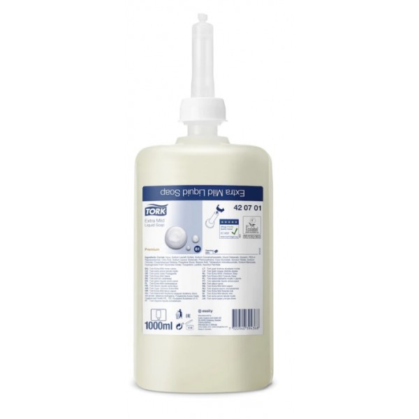 Tork Extra Hygiene bekvapis rankų muilas 1L