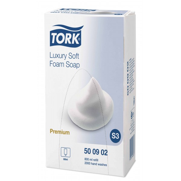 Tork švelnios muilo putos 800ml