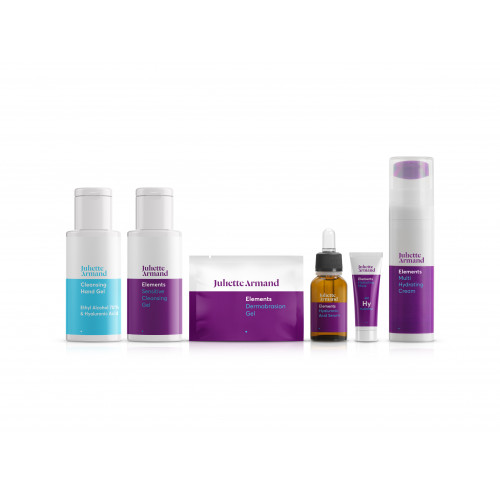 Juliette Armand The Essentials Kit Būtinų odos priežiūros priemonių rinkinys, Rinkinys