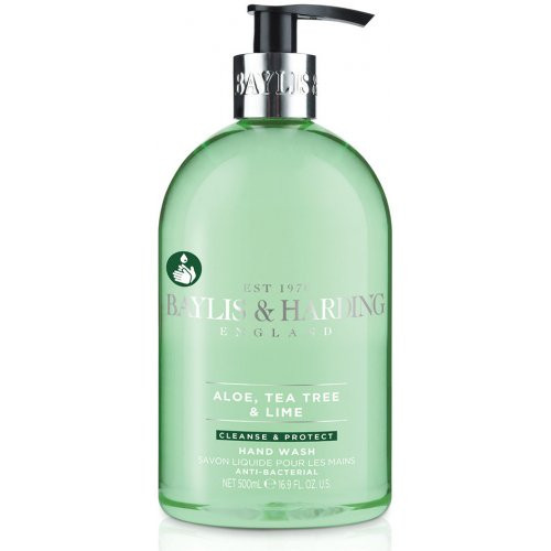 Baylis & Harding Aloe, Tea Tree & Lime Anti Bacterial Hand Wash Rankų muilas, 500ml