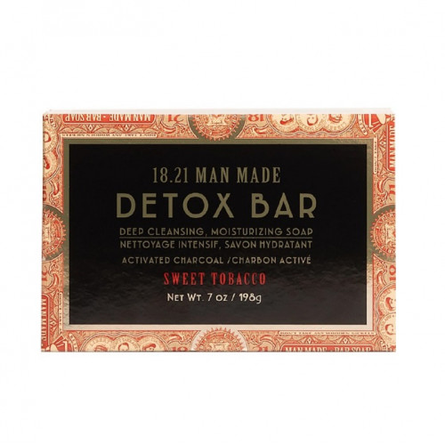 18.21 Man Made Bar Soap Sweet Tobacco Valomasis muilas vyrams, 198g