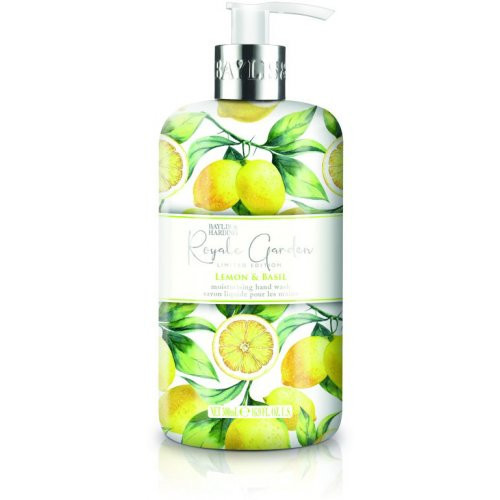 Baylis & Harding Royale Garden Lemon & Basil Hand Wash Rankų muilas, 500ml