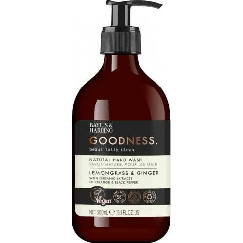 Baylis & Harding Goodness Lemongrass & Ginger Hand Wash Rankų muilas, 500ml