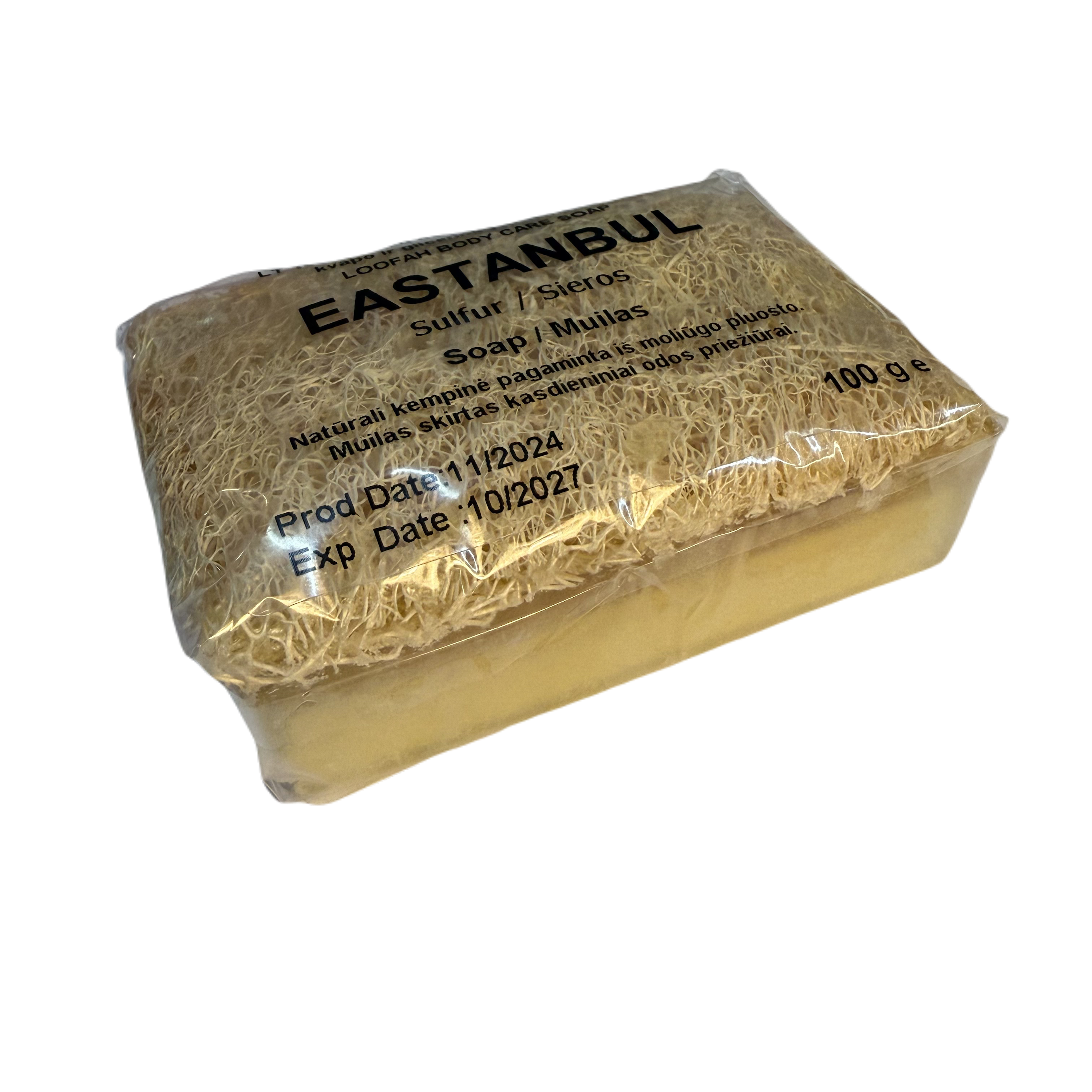 Rankų darbo muilas EASTANBUL sieros kvapo, 100 g