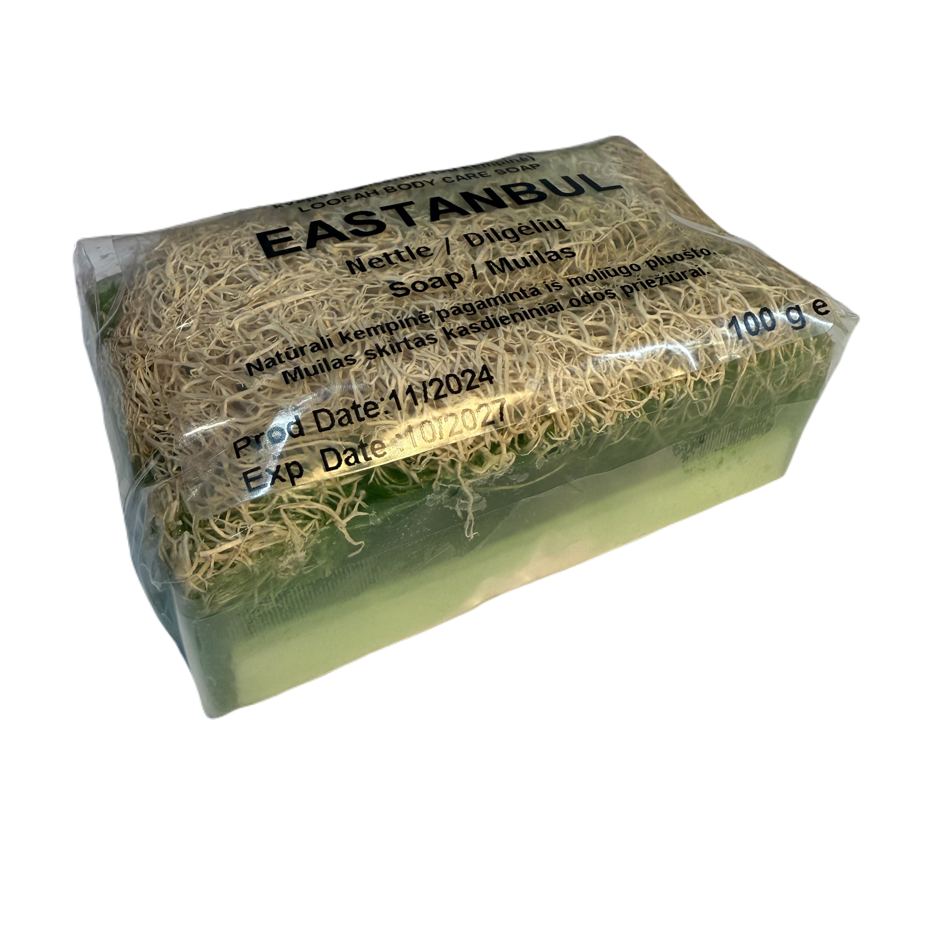 Rankų darbo muilas EASTANBUL dilgėlių kvapo, 100 g