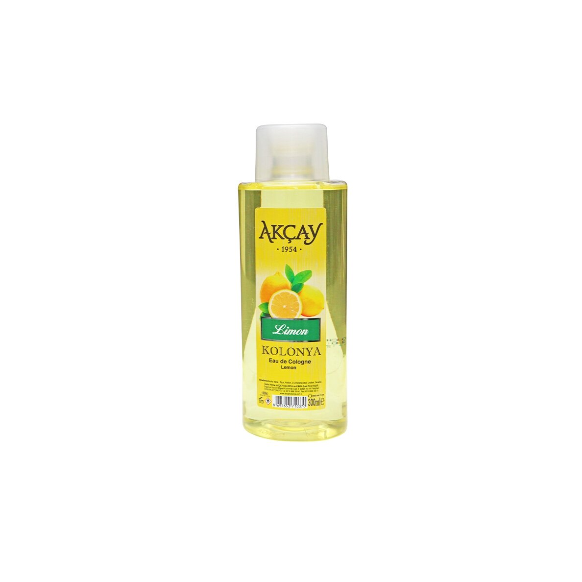 Citrinų kvapo odekolonas AKCAY, 250 ml