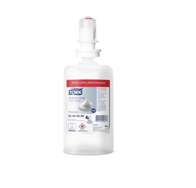 520800 S4 Tork Premium Antimicrobial muilo putos, 1l 520800