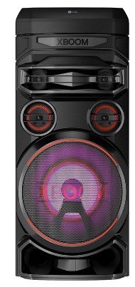 Muzikinis centras LG RNC7, bluetooth, RGB apšvietimas, DJ, karaoke funkcijos, juodas