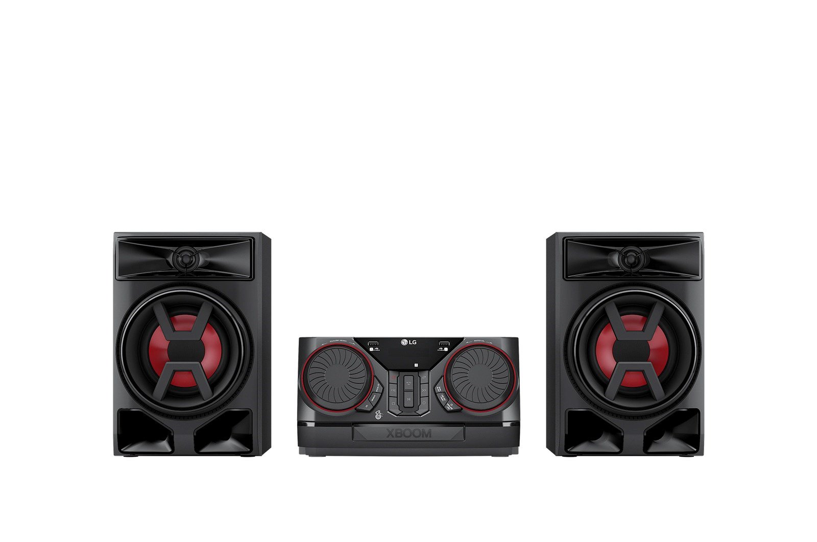 LG CK43N.DEUSLLK garso kolonėlių komplektas namams Namų audio mini sistema 300 W Juoda