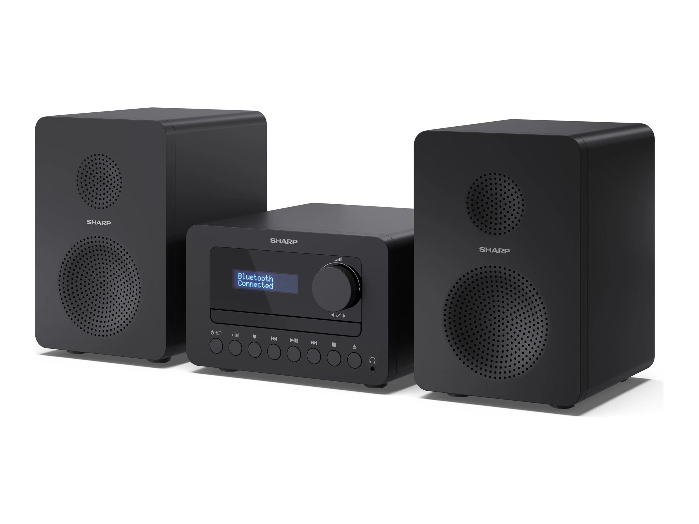 Muzikinis centras  Sharp XL-B514, AUX įvestis, Bluetooth, CD grotuvas, FM radijas