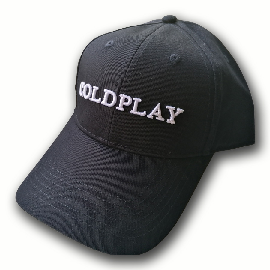 Coldplay White Logo Kepurė