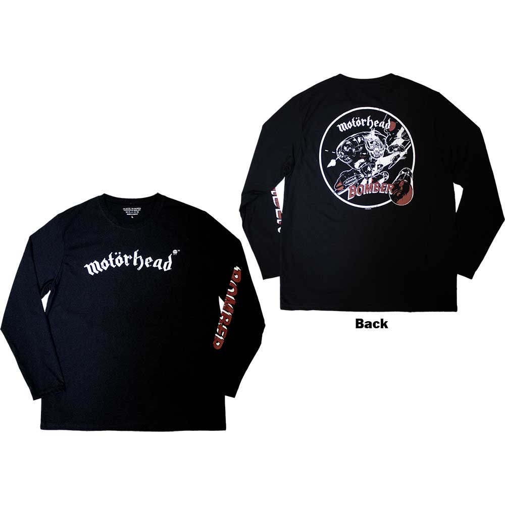 Motorhead Bomber Marškinėliai Ilgomis Rankovėmis