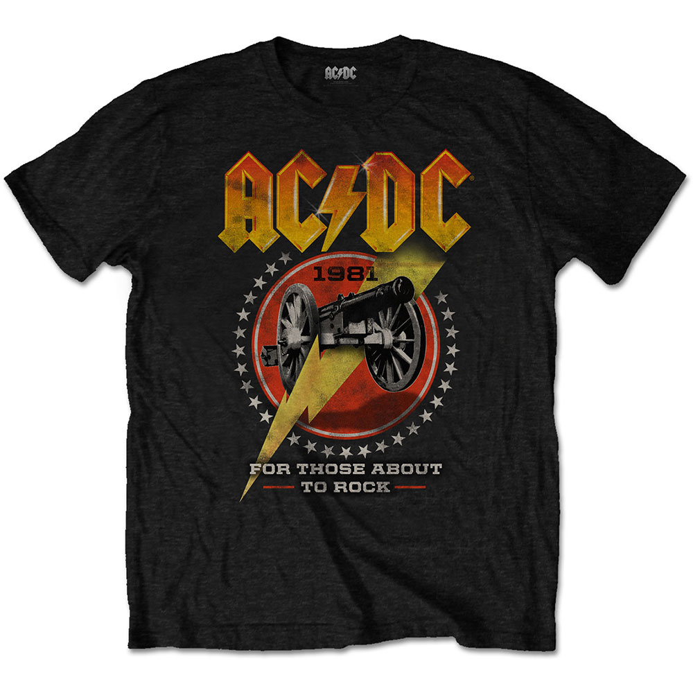 AC/DC For Those About To Rock 81 Marškinėliai