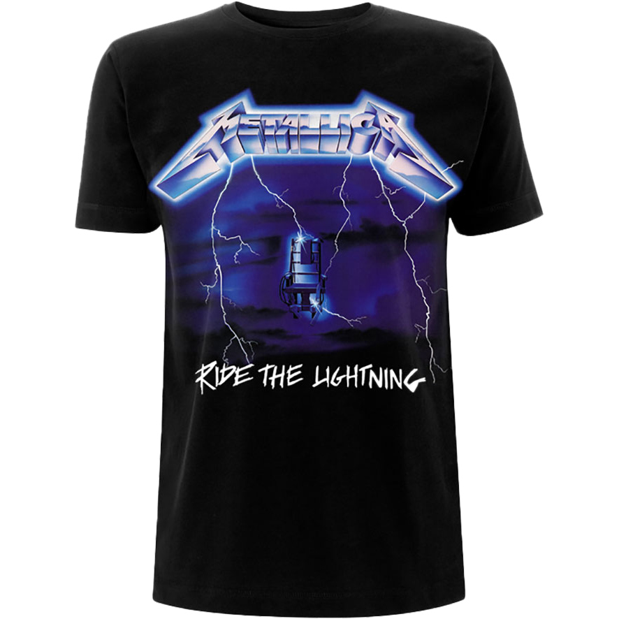 Metallica Ride The Lightning Tracks Marškinėliai
