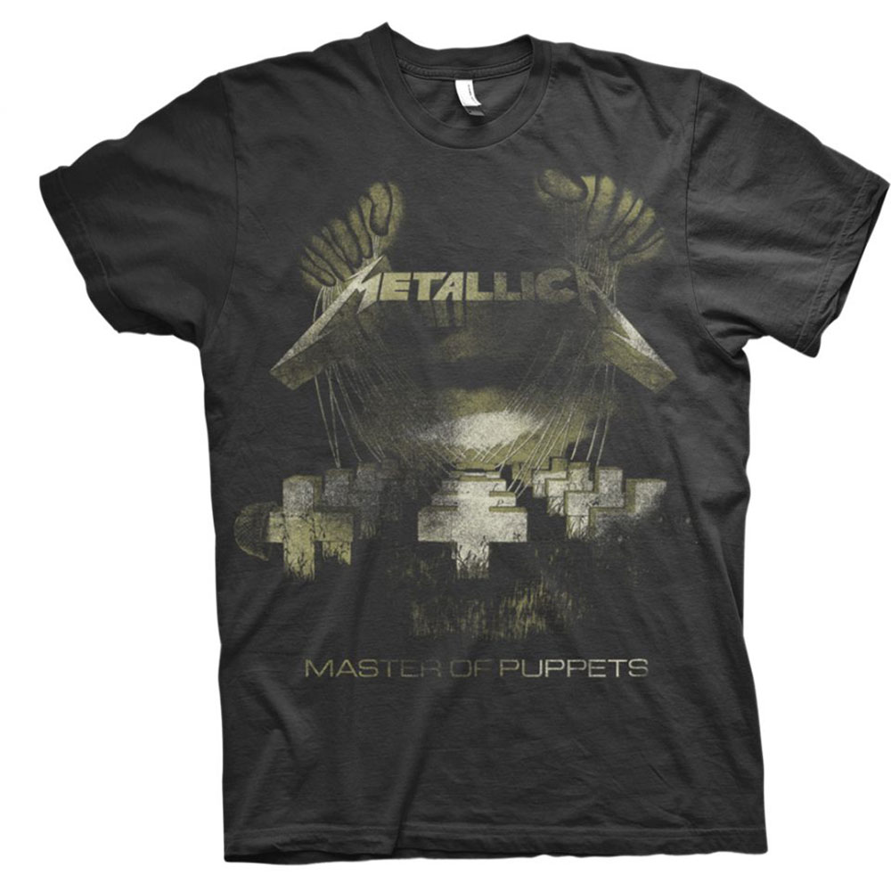 Metallica Master Of Puppets Distressed Marškinėliai