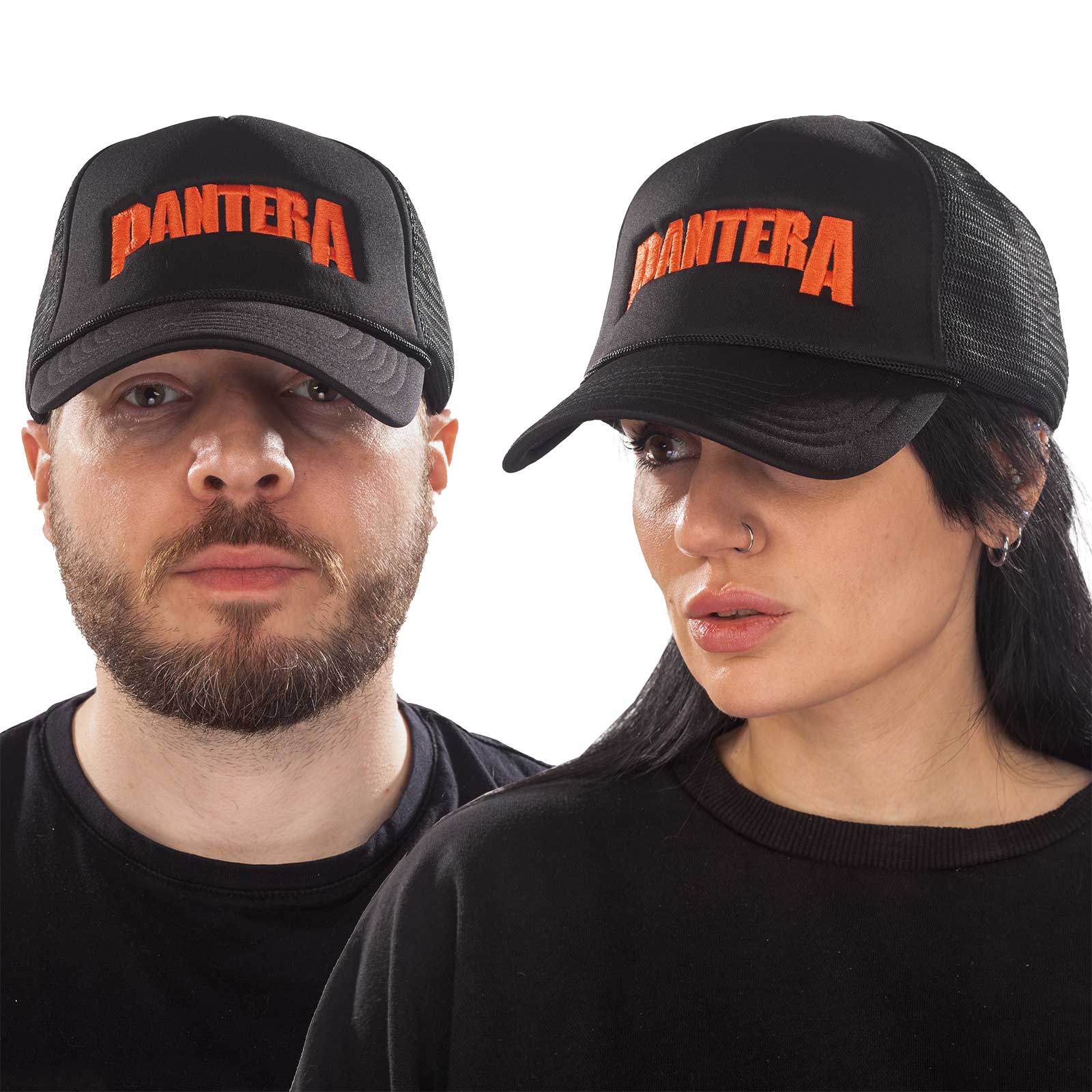 Pantera Logo Trucker Kepurė