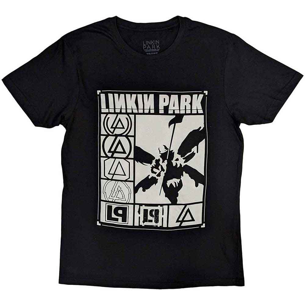Linkin Park Logos Rectangle Marškinėliai
