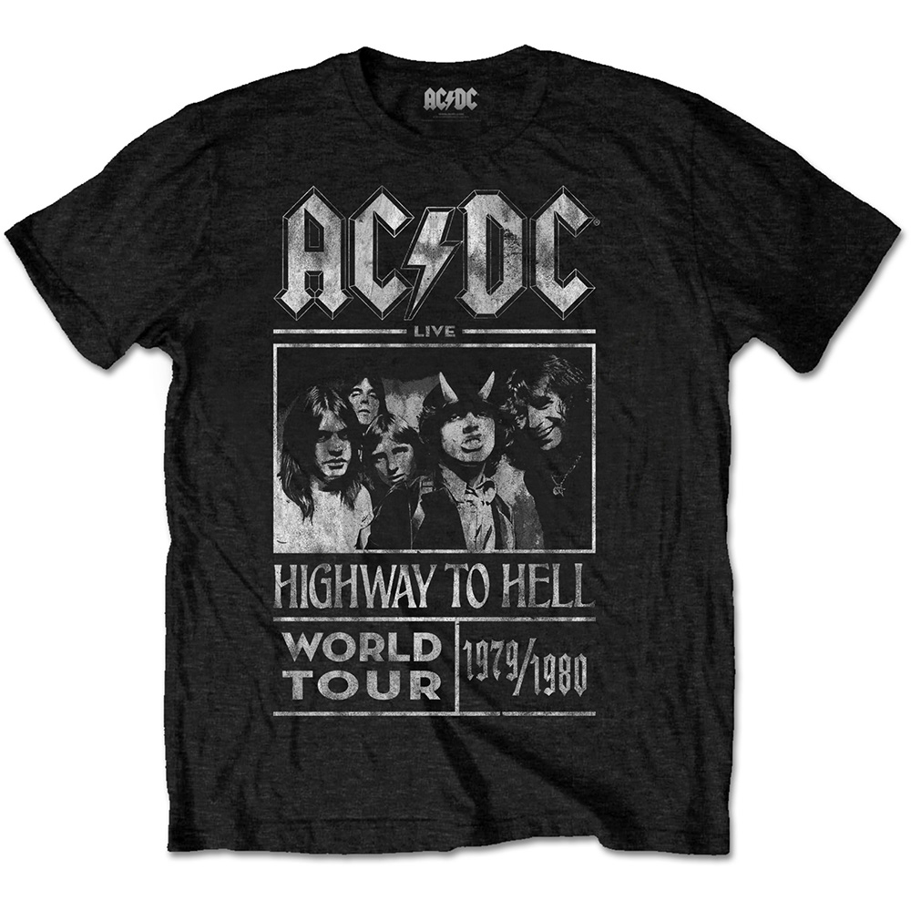AC/DC Highway to Hell World Tour 1979/1980 Marškinėliai