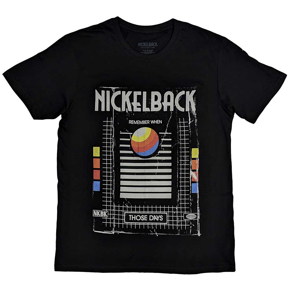 Nickelback Those Days VHS Marškinėliai