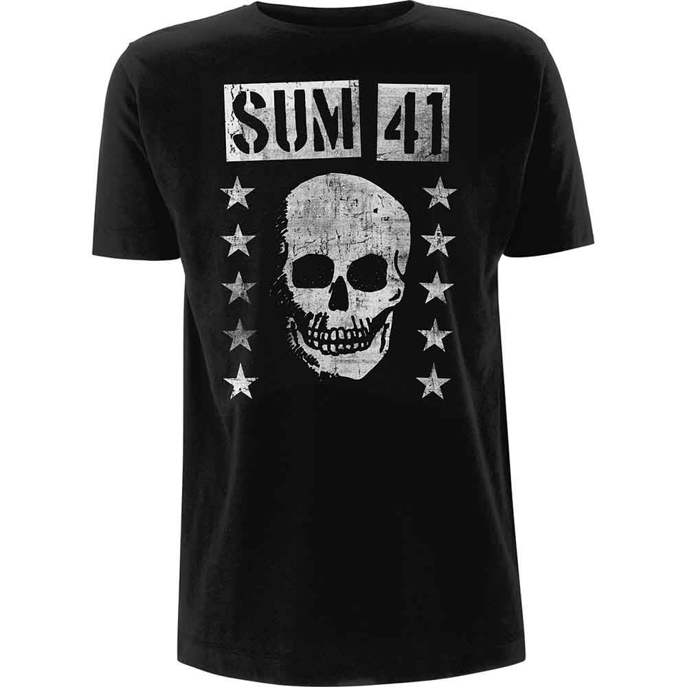Sum 41 Grinning Skull Marškinėliai