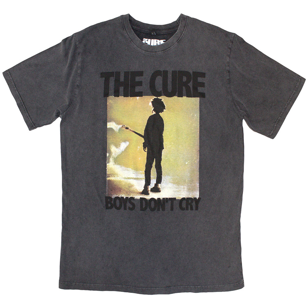 Marškinėliai The Cure Boys Don't Cry Box Stone Wash