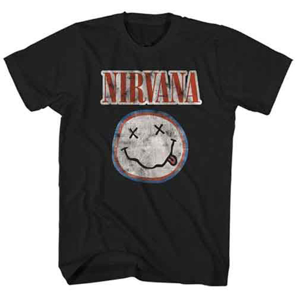 Nirvana Distressed Logo Marškinėliai