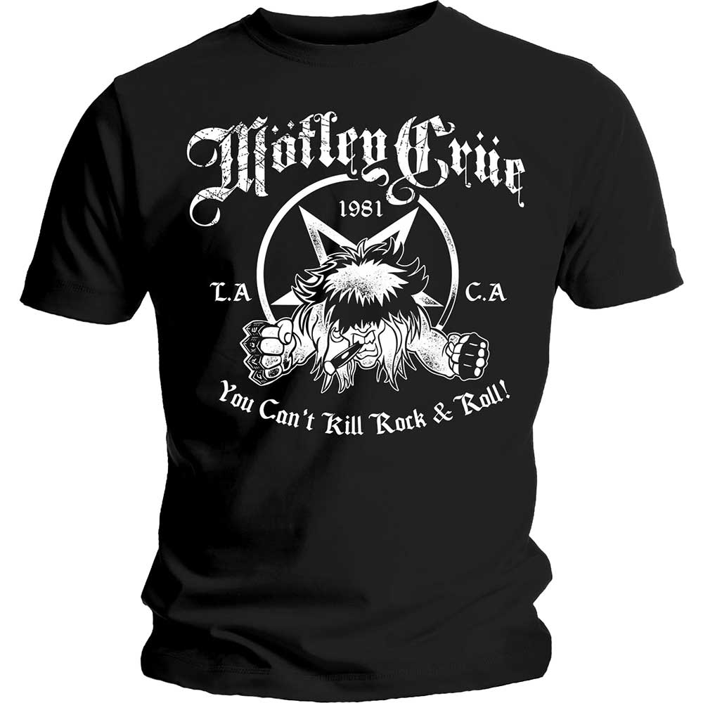 Motley Crue You Can't Kill Rock & Roll Marškinėliai