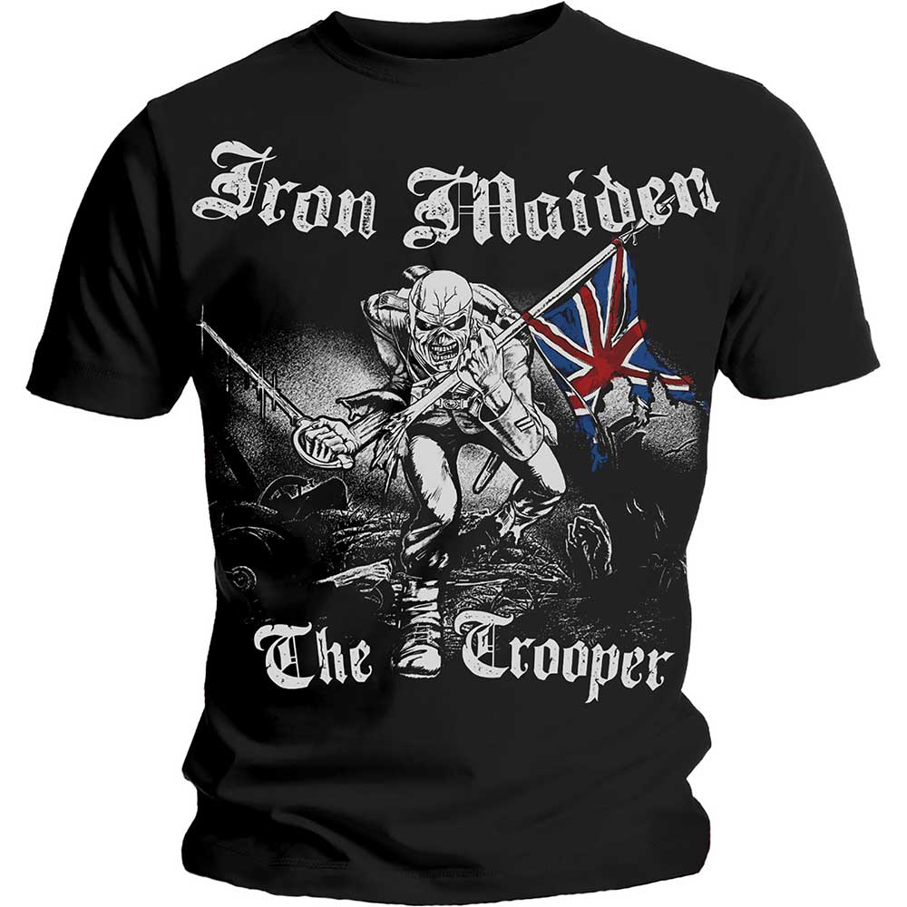 Iron Maiden Sketched Trooper Marškinėliai