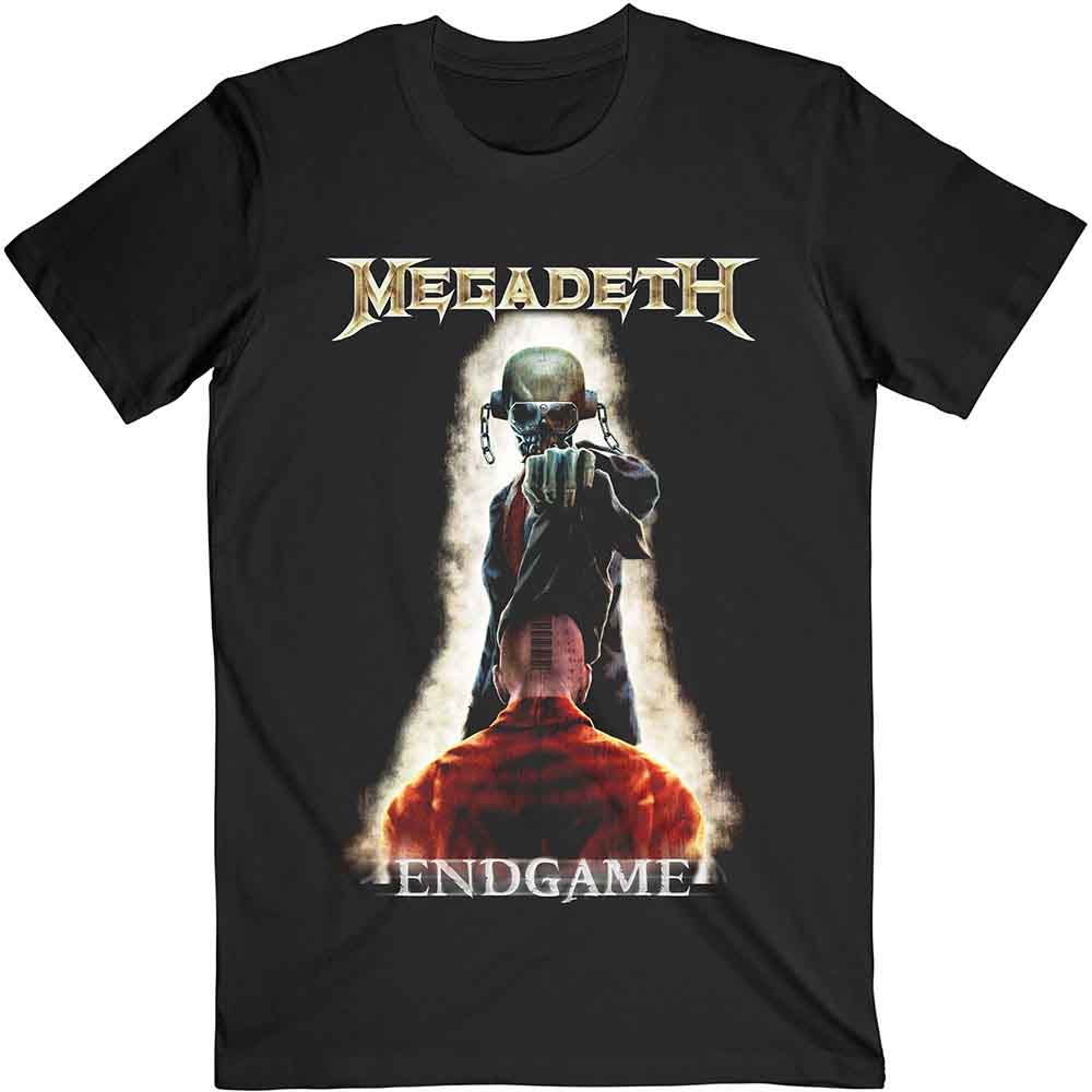 Megadeth Vic Removing Hood Marškinėliai