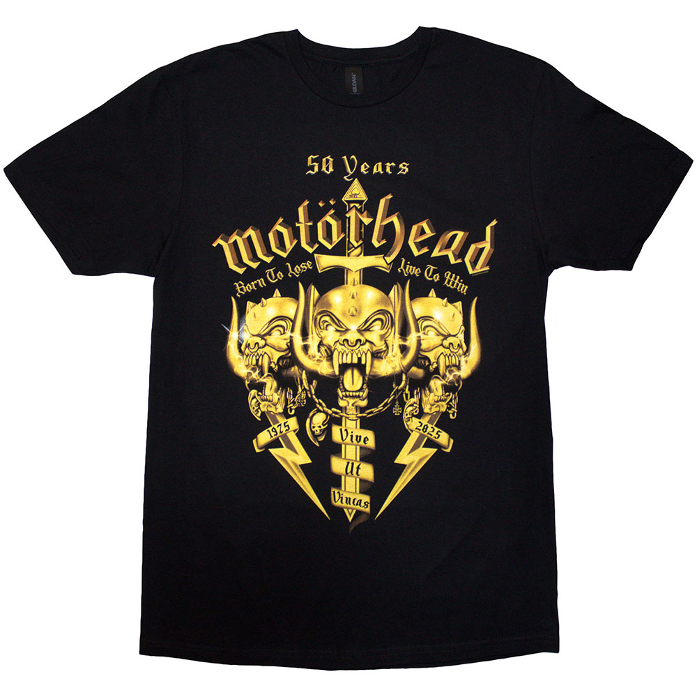 Marškinėliai Motorhead 50 Years Swords & Warpig
