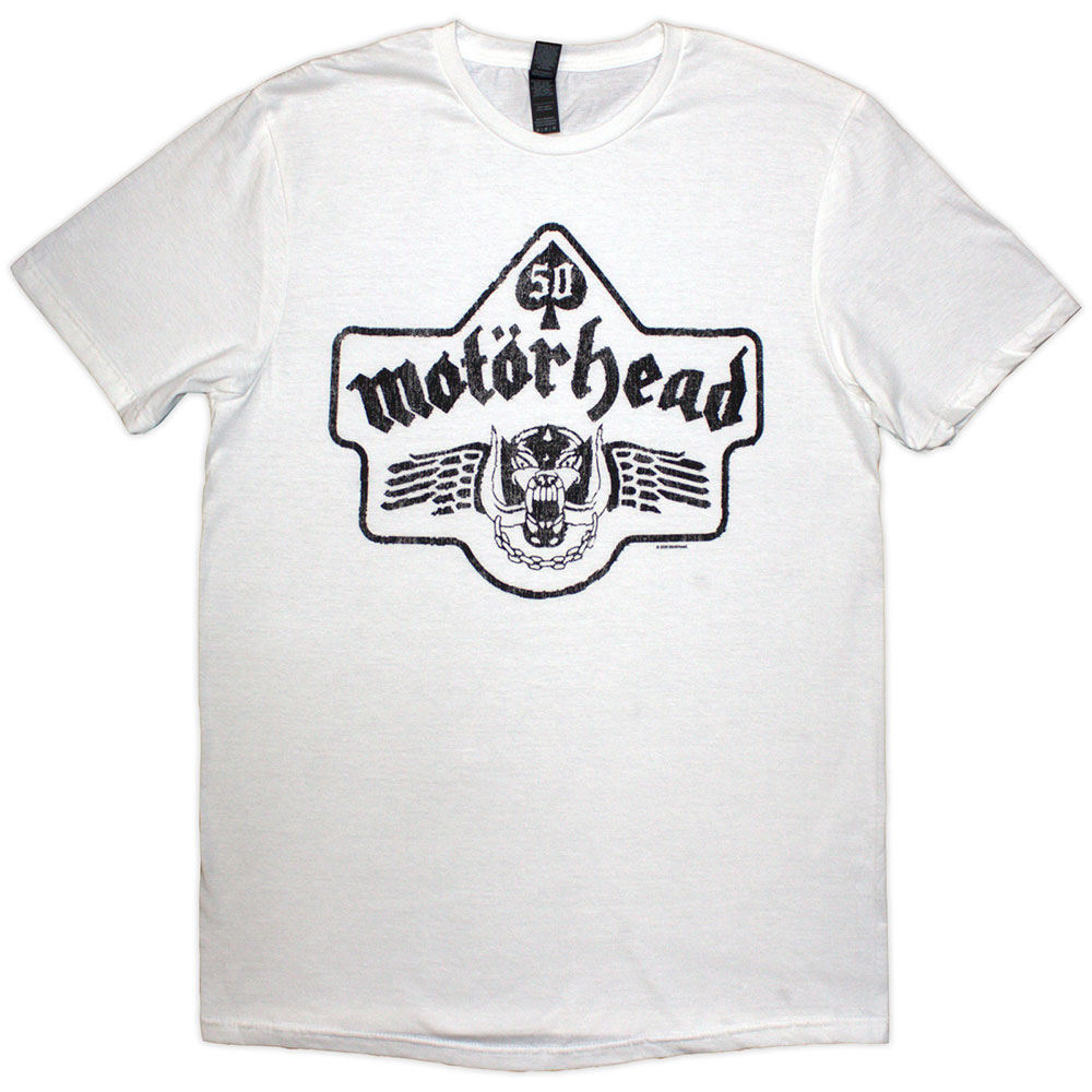Marškinėliai Motorhead 50 Years Ace Wings Emblem