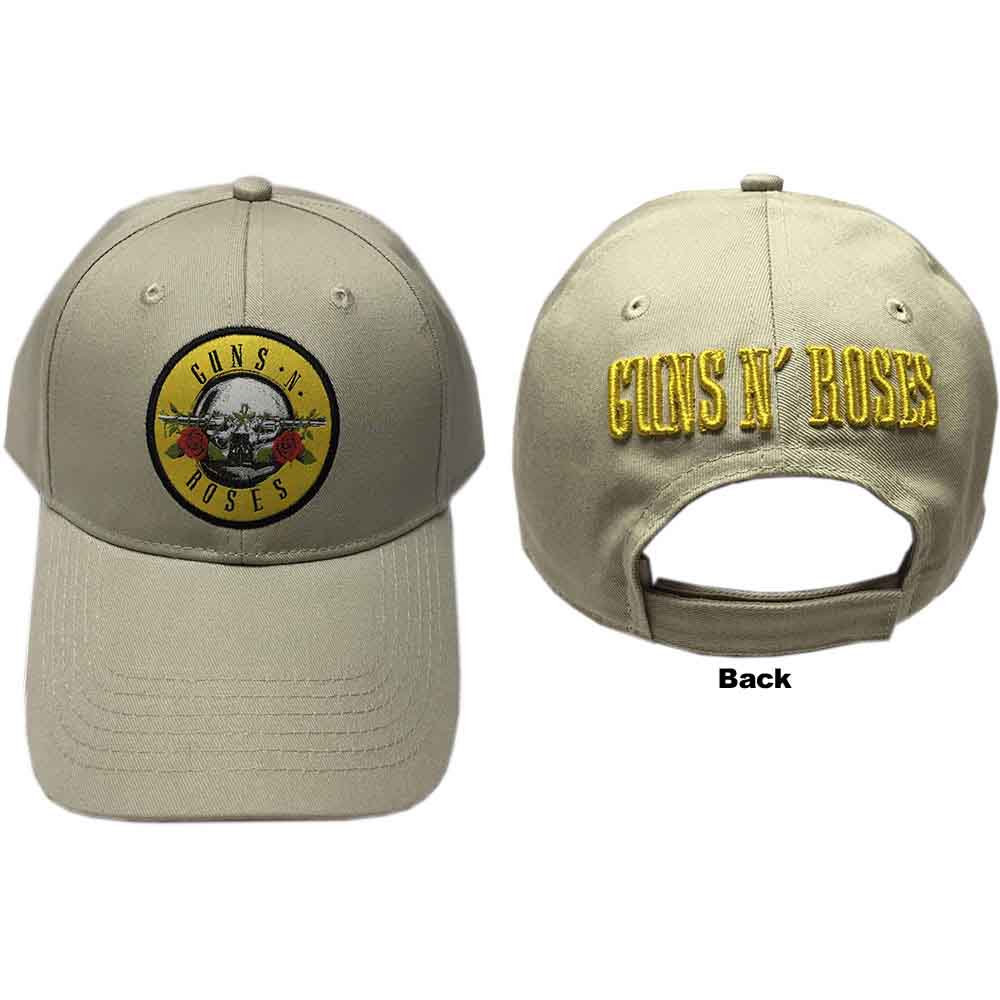 Kepurė Guns N' Roses Circle Logo (smėlio)