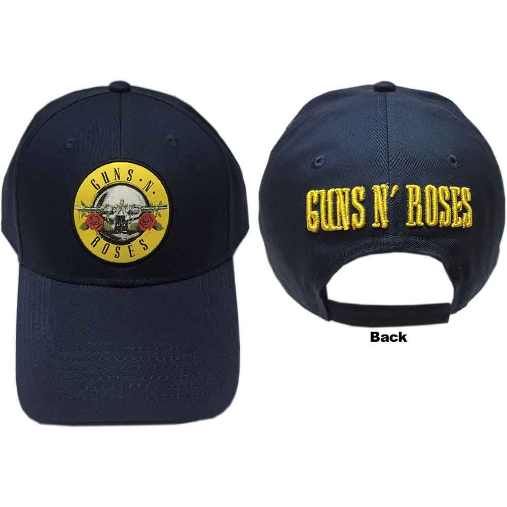 Kepurė Guns N' Roses Circle Logo (tamsiai mėlyna)
