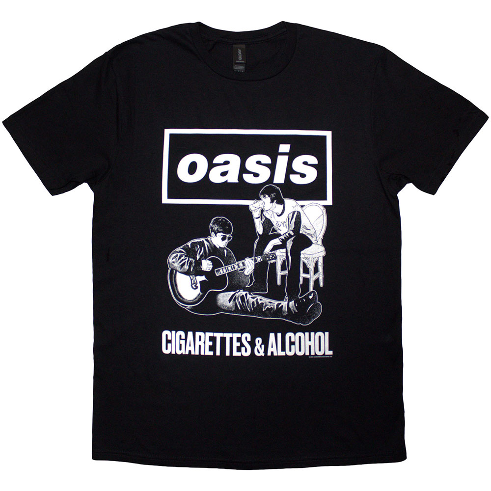Marškinėliai Oasis Cigarettes & Alcohol