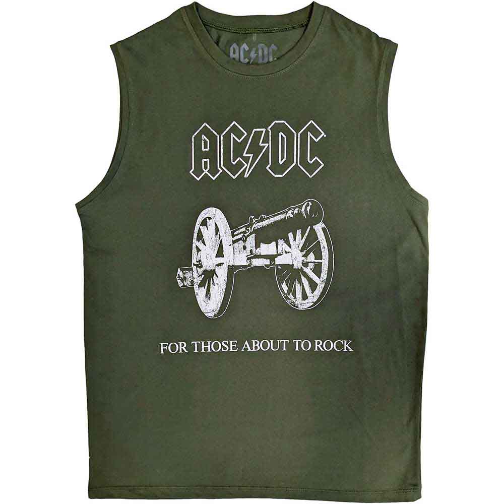 Marškinėliai Be Rankovių AC/DC About To Rock