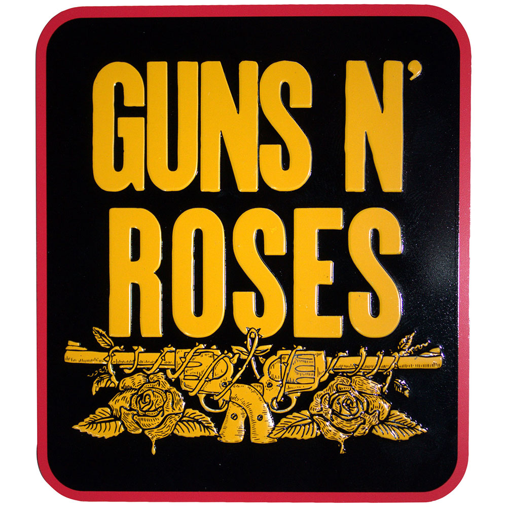 Šaldytuvo Magnetukas Guns 'N Roses Stacked Black