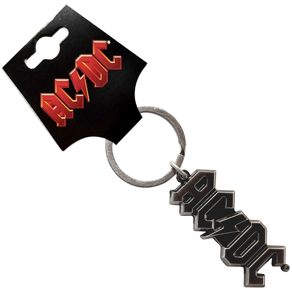 Raktų Pakabukas AC/DC 3D Silver Logo