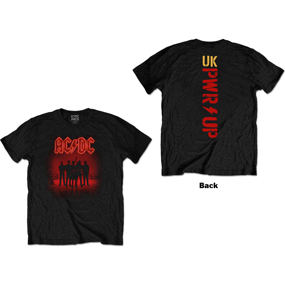 AC/DC PWR-UP UK Marškinėliai