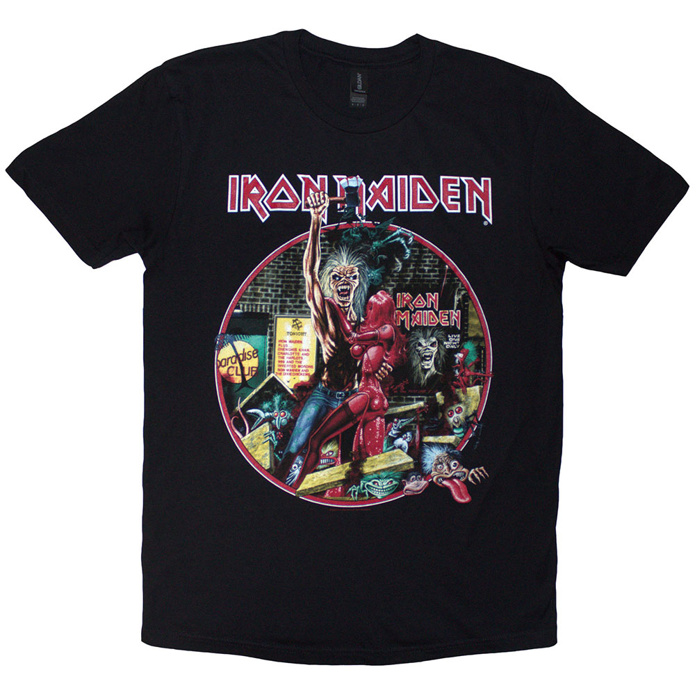 Iron Maiden Paradise Club Circle Marškinėliai