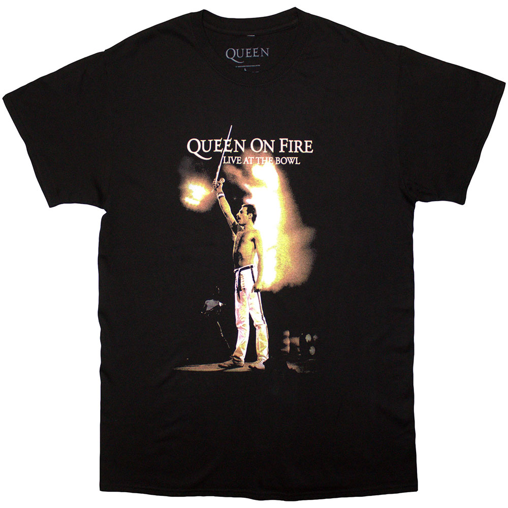 Queen Live At The Bowl Marškinėliai
