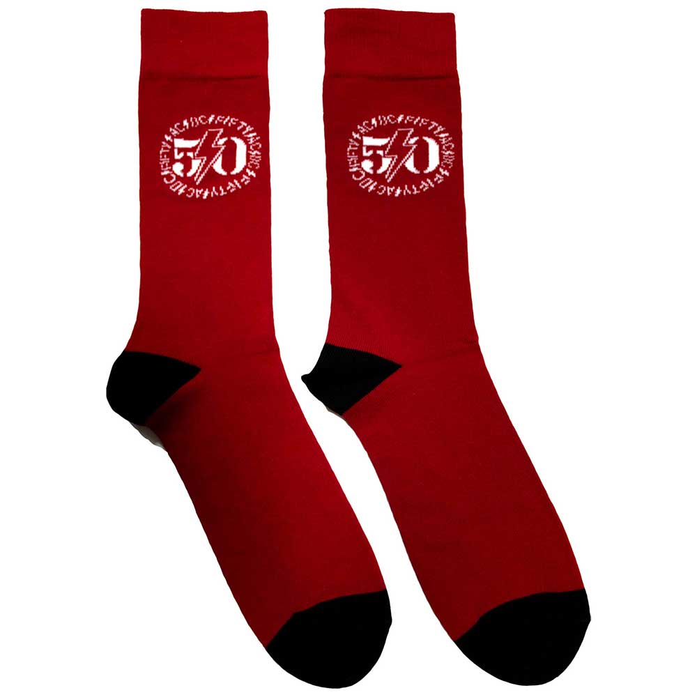 AC/DC 50th Logo Kojinės