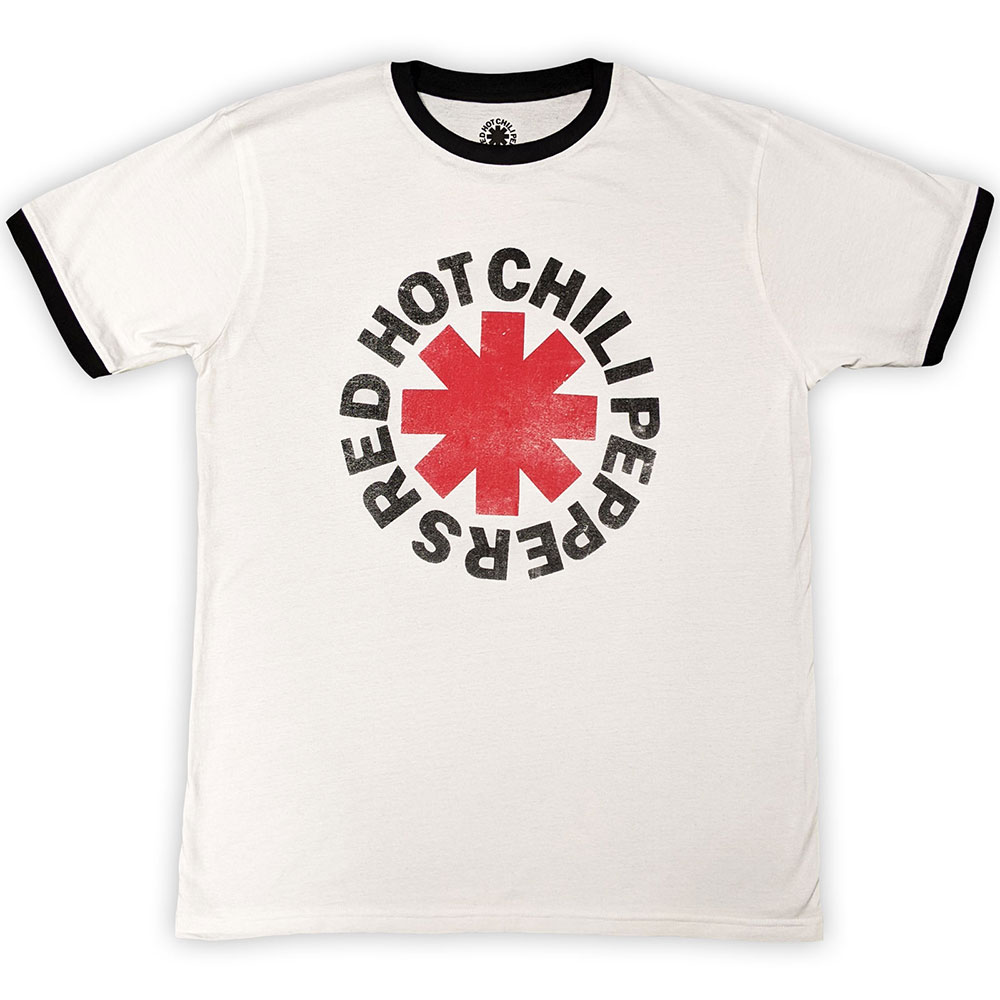 Marškinėliai Red Hot Chili Peppers Logo Ringer