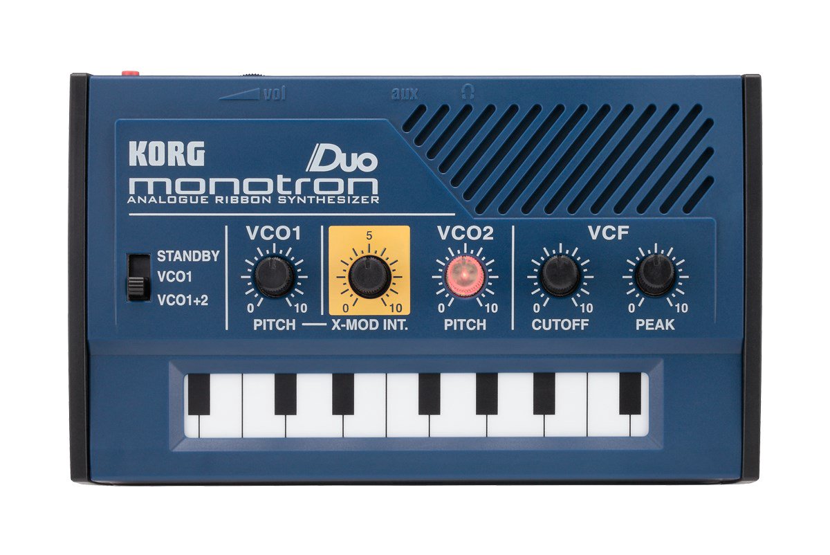 Korg Monotron DUO - analoginis sintezatorius, mėlyna